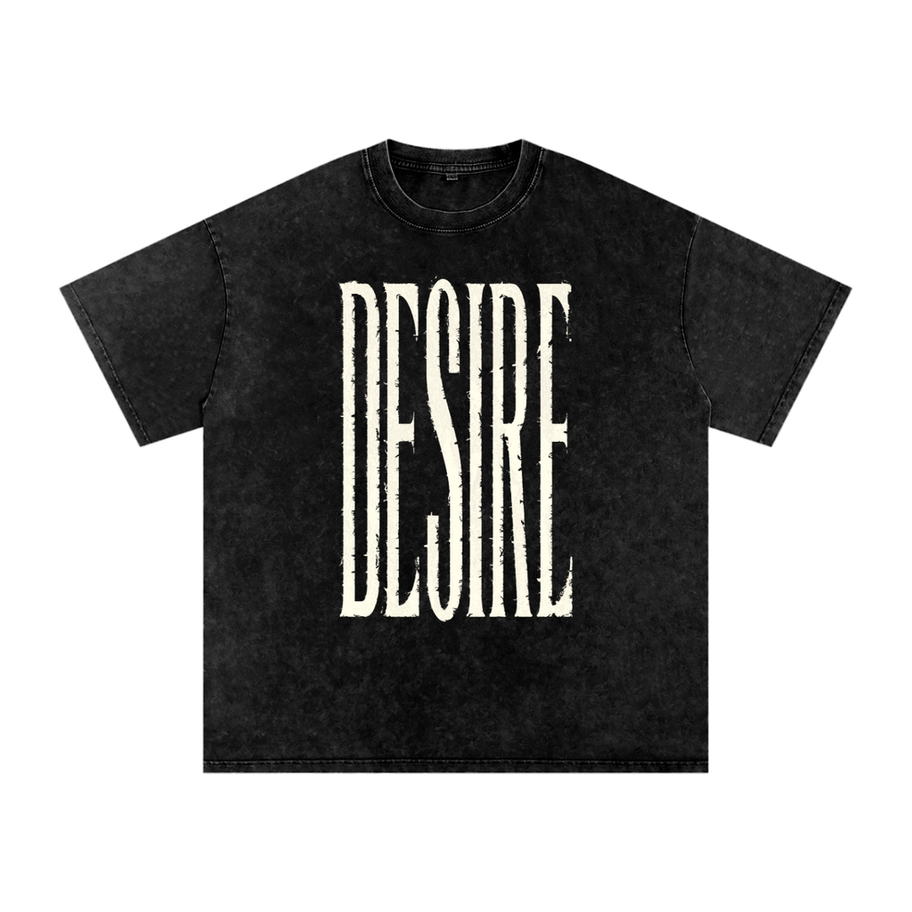 "Desire" Oversized Cotton T-Shirt
